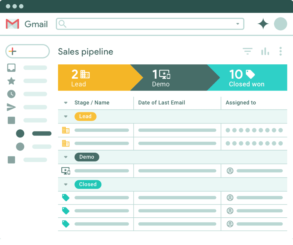 Startup CRM Dashboard